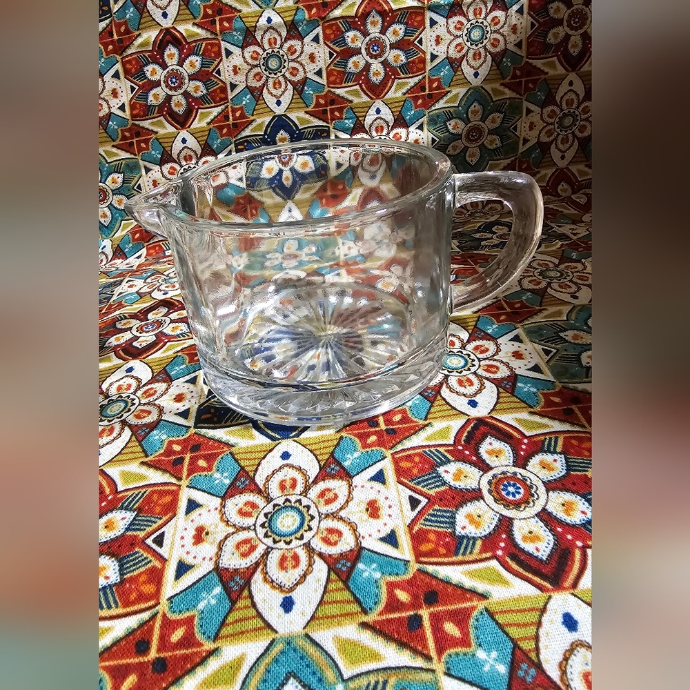 Starburst vintage creamer server